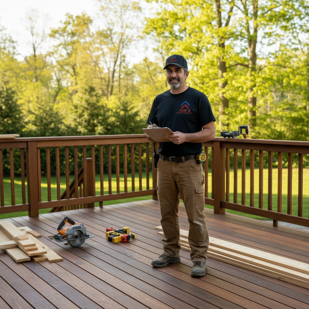 deck installation Bergen County NJ